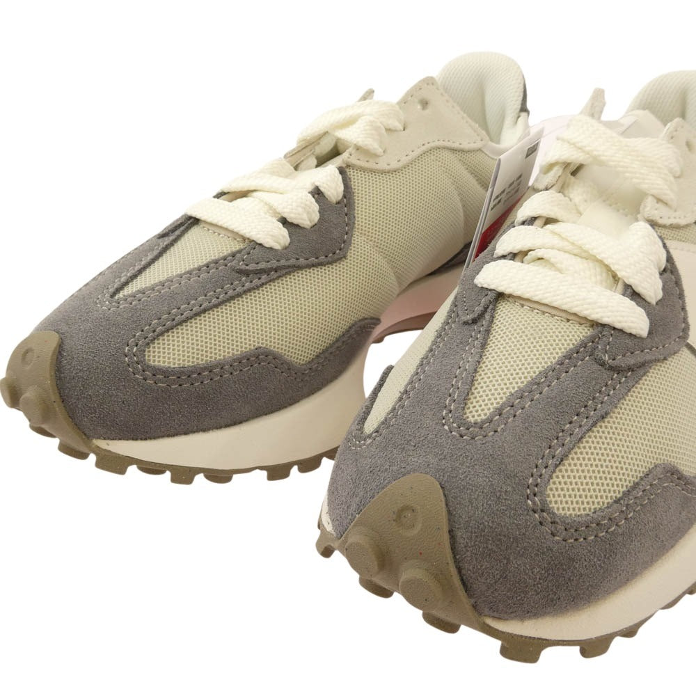 NEW BALANCE ニューバランス U327LND U327 レディース スニーカー グレー系 24.5cm【新古品】【未使用】【中古】