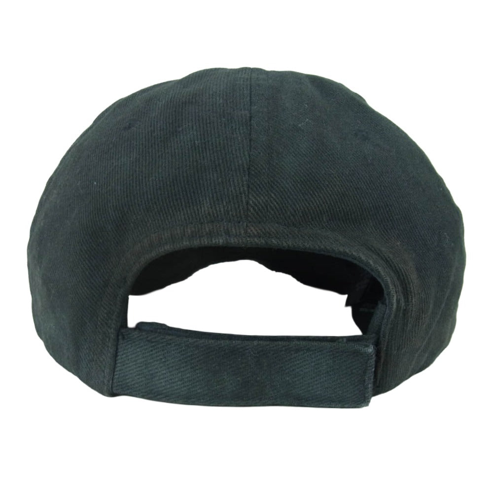 BALENCIAGA バレンシアガ 661884 410B2 POLITICAL DESTROYED デストロイ ダメージ キャンペーン ロゴ刺繍 キャップ グレー系 L 59cm【中古】