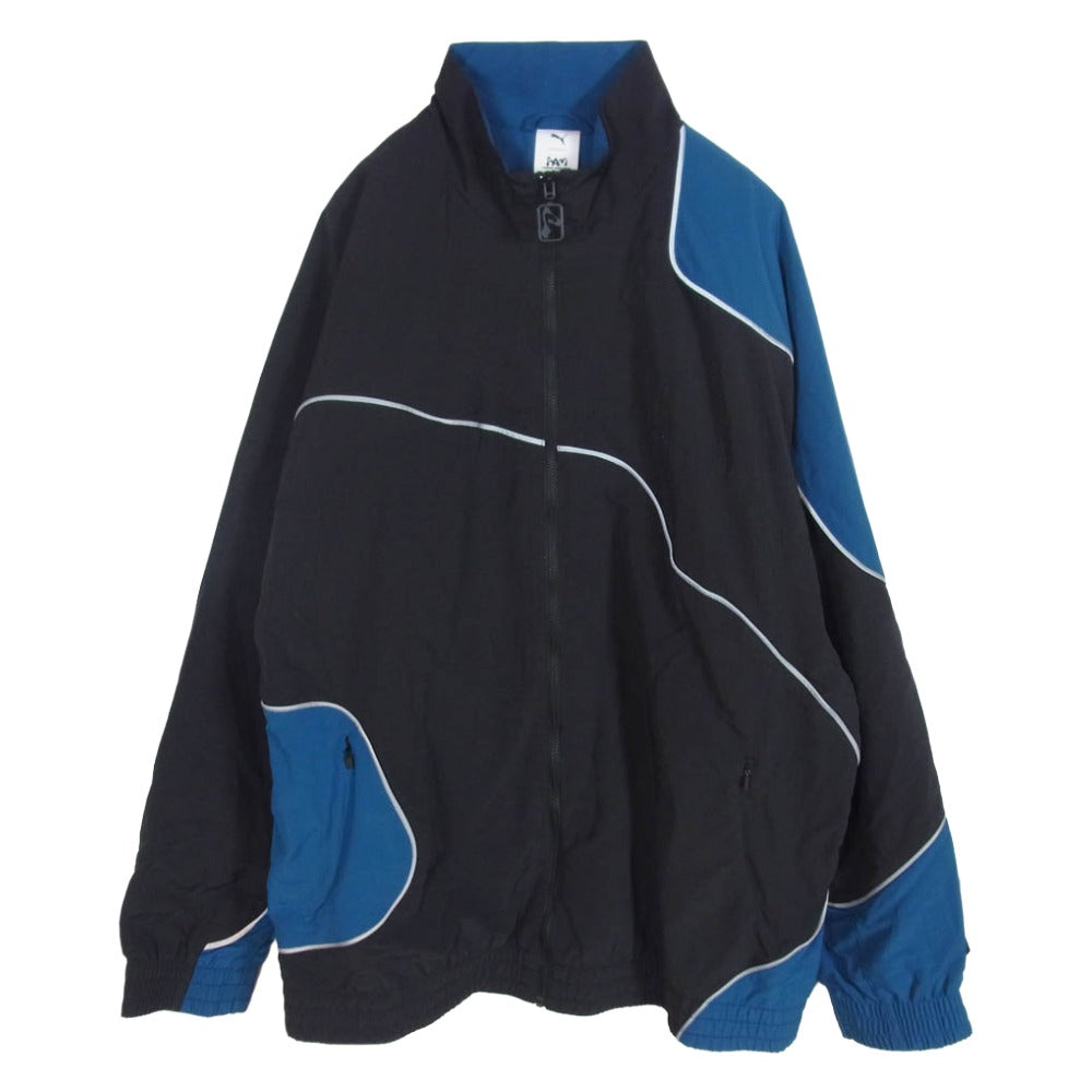 PUMA プーマ 624069-01 × P.A.M. Perks and Mini パム トラック ジャケット ブルゾン ブラック系 L【中古】