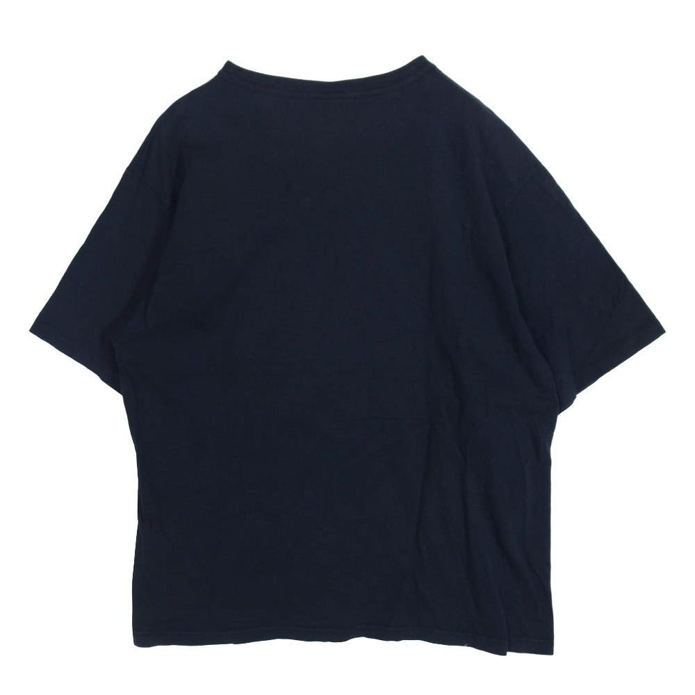 Champion チャンピオン ミシガン MICHIGAN 半袖 Tシャツ ネイビー系 XL【中古】