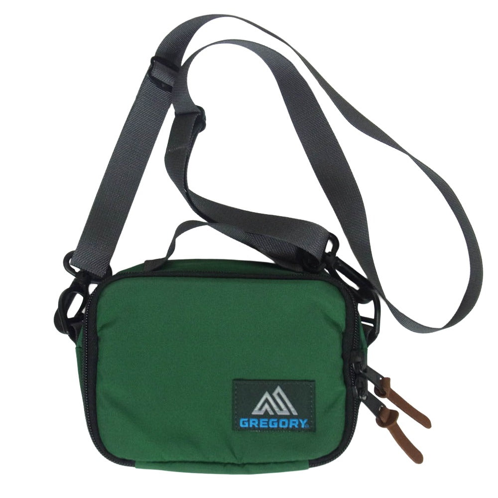 GREGORY グレゴリー BEAMS BOY別注 VINTAGE MINI MISSION PACK ミニ ミッションパック ショルダーバッグ グリーン系【中古】