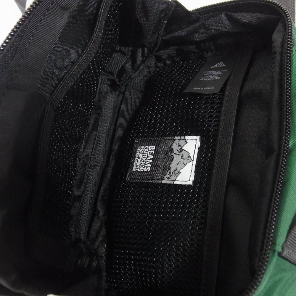 GREGORY グレゴリー BEAMS BOY別注 VINTAGE MINI MISSION PACK ミニ ミッションパック ショルダーバッグ グリーン系【中古】