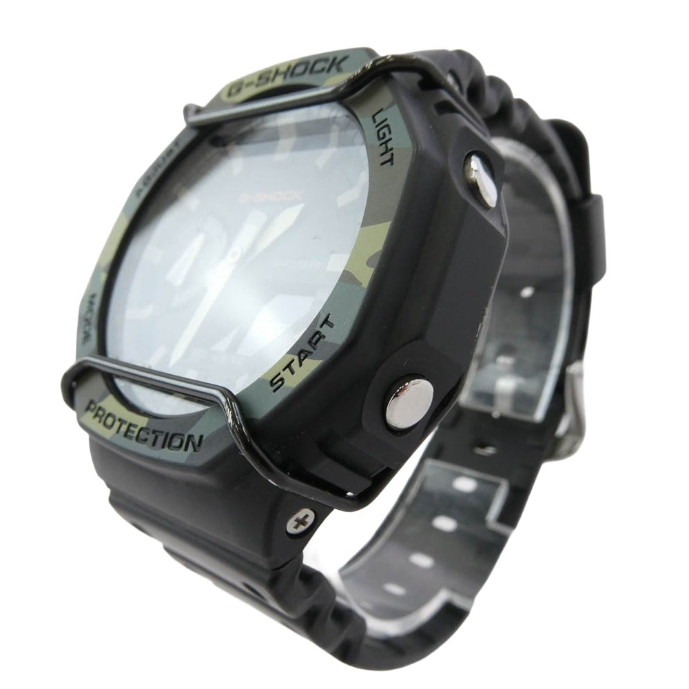 G-SHOCK ジーショック GA-2100SU ANALOG-DIGITAL 2100 Series カモ アナデジ 腕時計 ブラック系 マルチカラー系【中古】