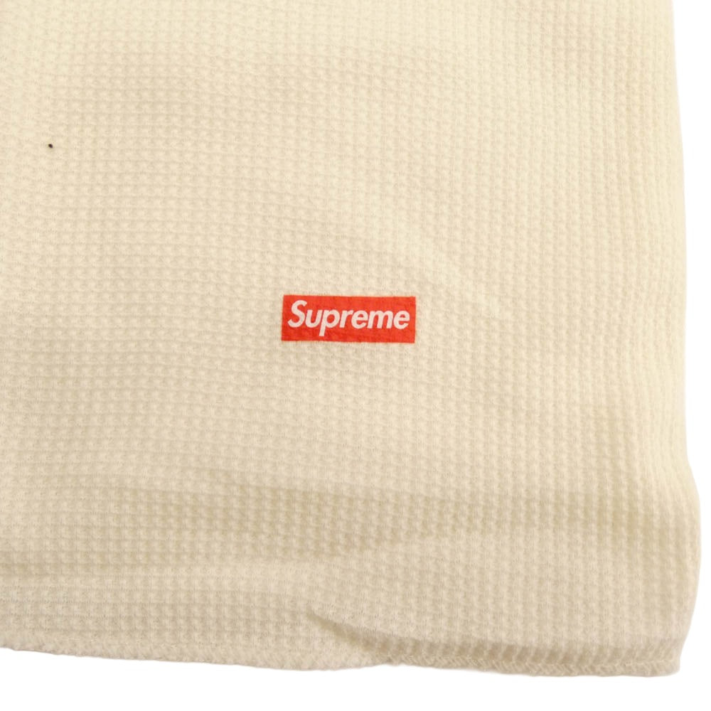 Supreme シュプリーム × HANES ヘインズ Thermal Crew クルーネック サーマル 長袖カットソー ホワイト ホワイト系 L【新古品】【未使用】【中古】