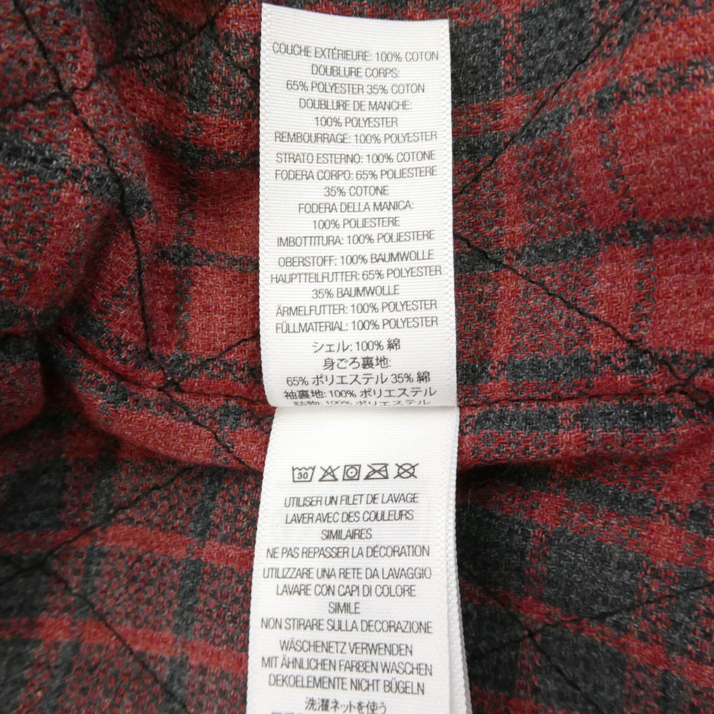 Supreme シュプリーム 25AW Quilted Lined Denim Snap Shirt キルテッド デニム スナップ 長袖シャツ インディゴブルー系 M【新古品】【未使用】【中古】