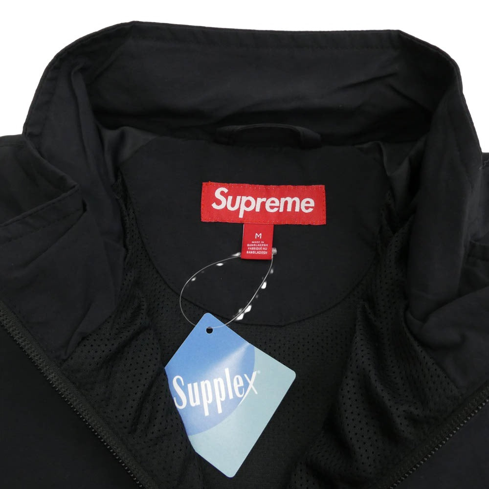 Supreme シュプリーム 25AW Contrast Piping Track Jacket コントラスト パイピング トラックジャケット ブラック ブラック系 M【新古品】【未使用】【中古】