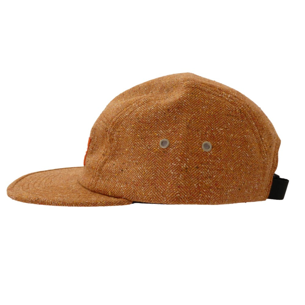Supreme シュプリーム 12SS herringbone donegal camp cap ヘリンボーン ドネガル キャンプ キャップ オレンジ系【極上美品】【中古】
