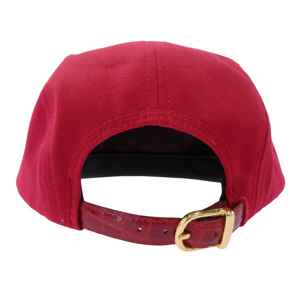 Supreme シュプリーム 13SS croc strap camp cap クロコ ストラップ