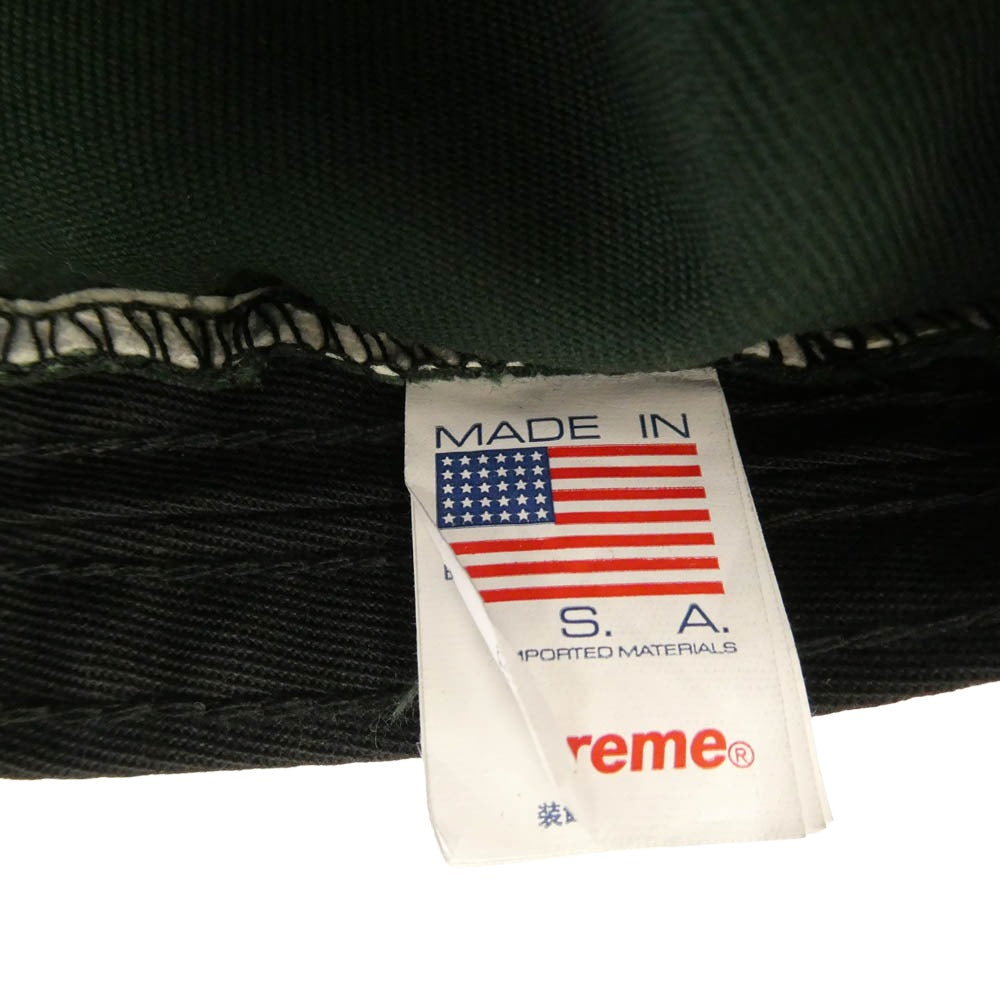 Supreme シュプリーム 25AW Washed Chino Twill Camp Cap グリーン系【新古品】【未使用】【中古】