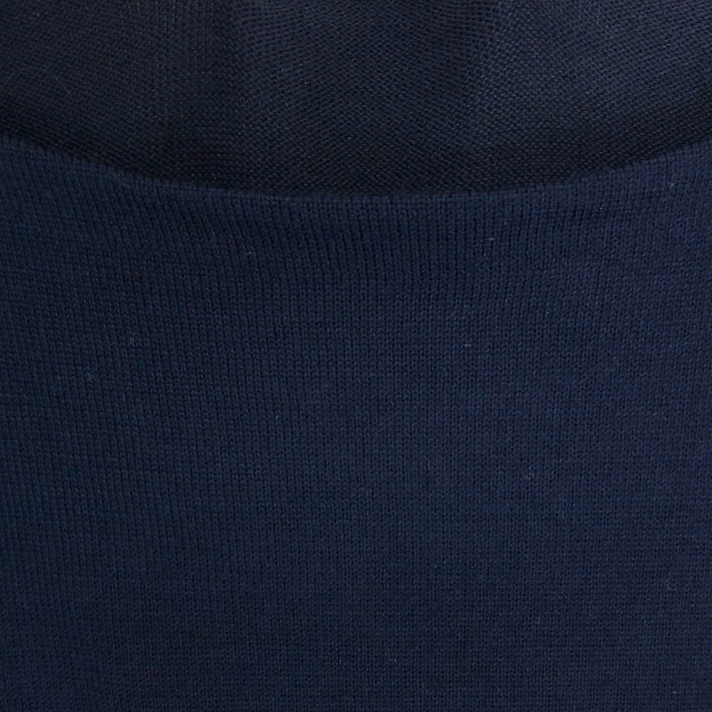 エストネーション 72-234-12-080032 ロングスリーブ 長袖 ニット カットソー ネイビー系 M【中古】