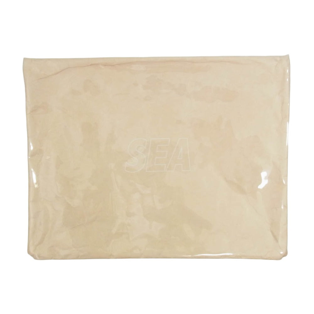WIND AND SEA ウィンダンシー 24SS WDS-O-CLA-24-Q4-AC-05 Clarity TPU Clutch Bag クラリティ クラッチ バッグ ベージュ系【新古品】【未使用】【中古】