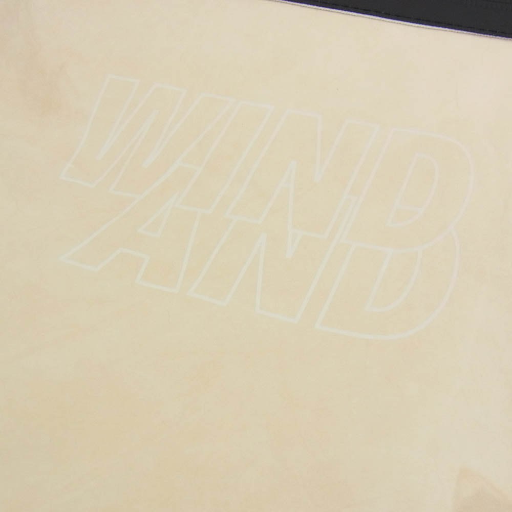 WIND AND SEA ウィンダンシー 24SS WDS-O-CLA-24-Q4-AC-05 Clarity TPU Clutch Bag クラリティ クラッチ バッグ ベージュ系【新古品】【未使用】【中古】