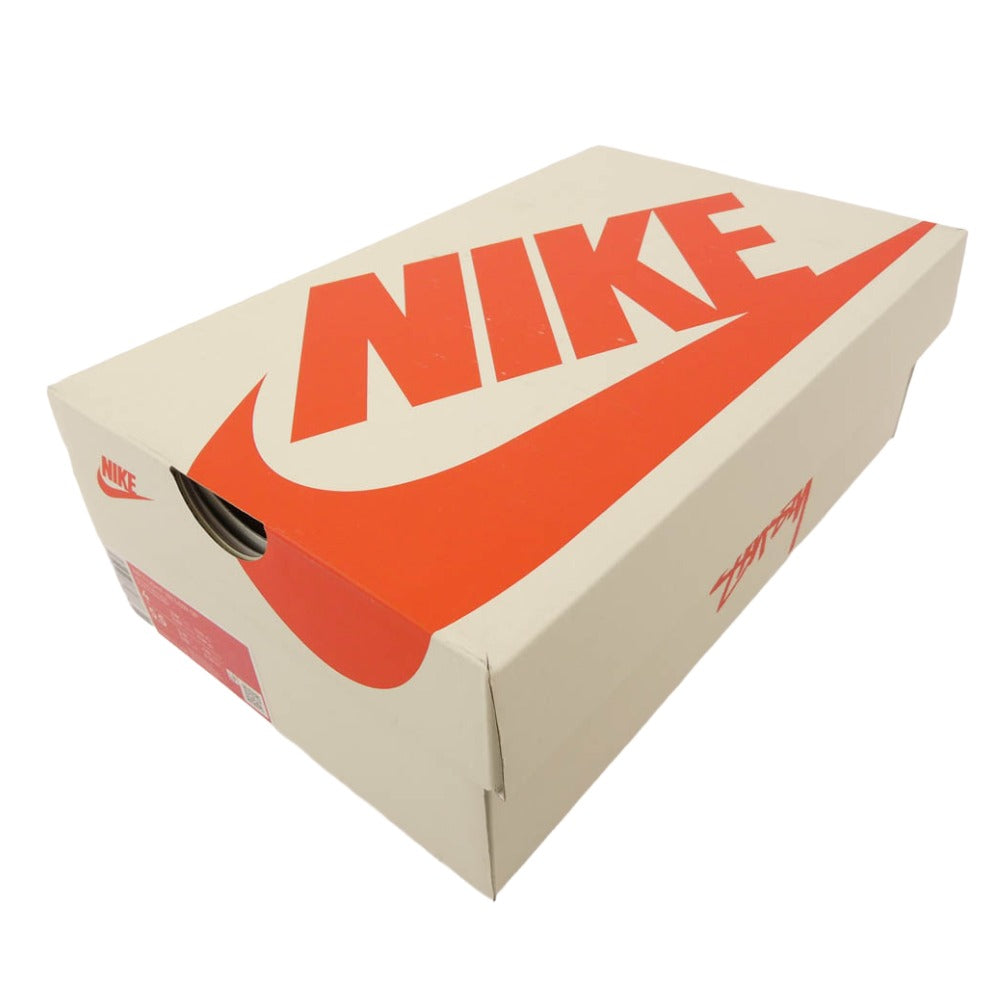 NIKE ナイキ 23AW FD6475-100 x Stussy Air Flight 89 Low SP White and Pecan エア フライト ロー ホワイト アンド ピーカン スニーカー オフホワイト系 ブラウン系 23【中古】