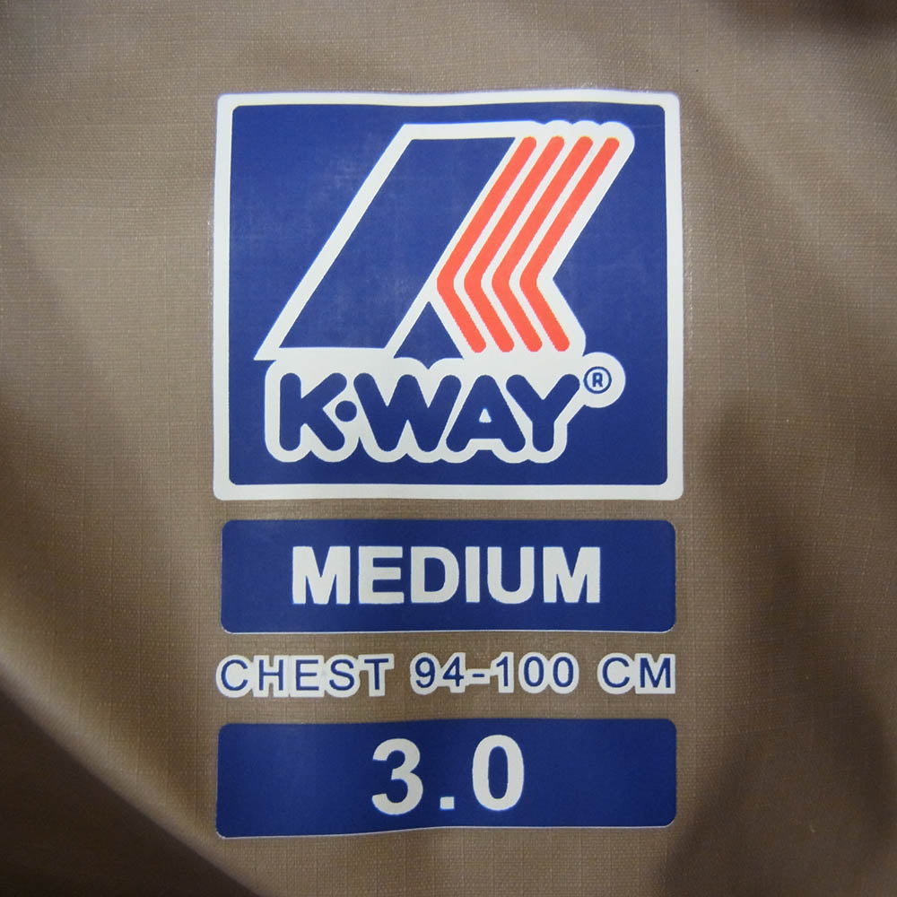 WIND AND SEA ウィンダンシー 24SS WDS-C-KWY-24-Q3-03 x K-WAY WDS EIFFEL エッフェル ジャケット イエロー系 M【新古品】【未使用】【中古】
