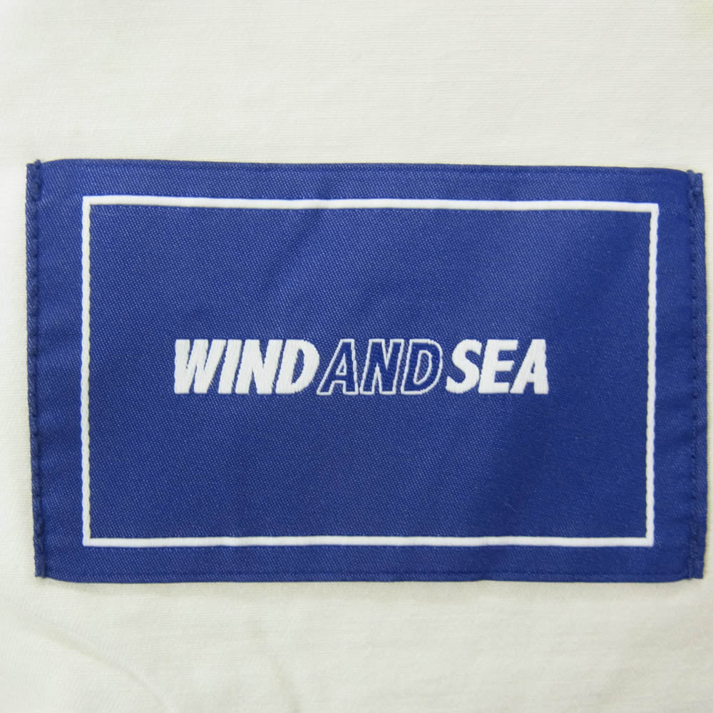 WIND AND SEA ウィンダンシー 24SS WDS-O-DYED-24-Q4-PT-01 Uneven Dye Painter Pant アンイーブン ダイ ペインター パンツ ホワイト系 M【新古品】【未使用】【中古】