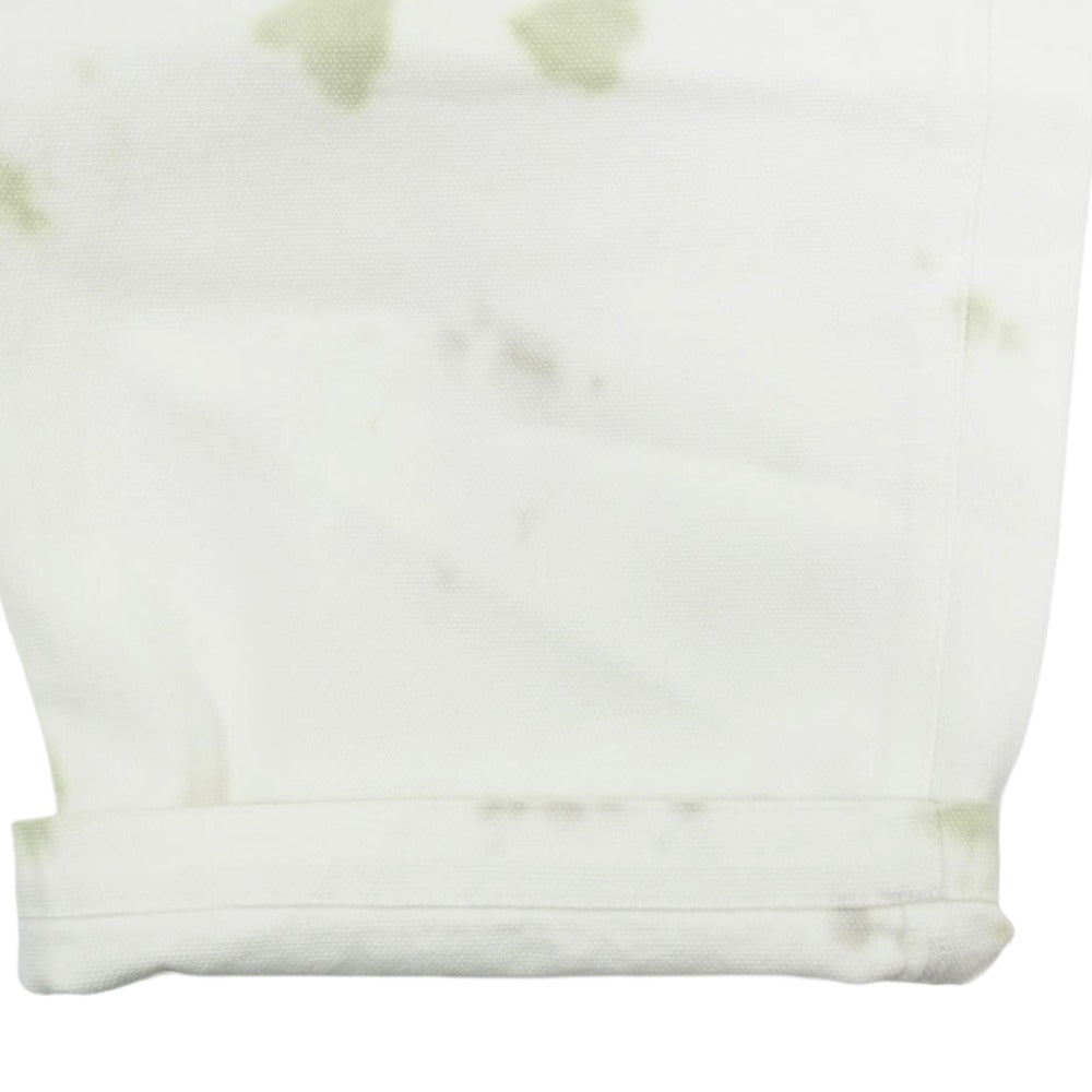 WIND AND SEA ウィンダンシー 24SS WDS-O-DYED-24-Q4-PT-01 Uneven Dye Painter Pant アンイーブン ダイ ペインター パンツ ホワイト系 M【新古品】【未使用】【中古】