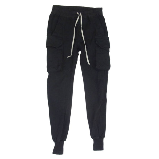 DRKSHDW ダークシャドウ 21AW DS02A3339-RIG RICK OWENS リックオウエンス Drawstring Carpenter Pant ドローストリング カーゴ パンツ ブラック系 S【中古】