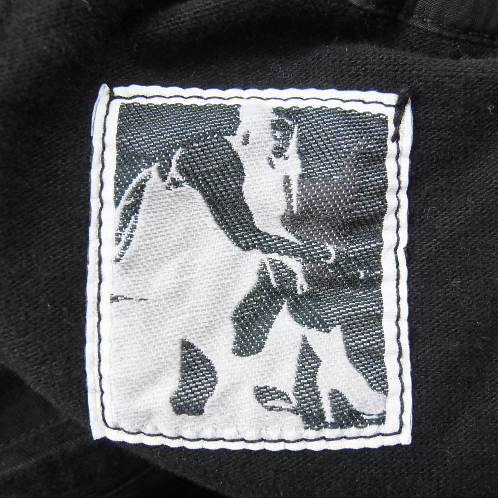DRKSHDW ダークシャドウ 21AW DS02A3339-RIG RICK OWENS リックオウエンス Drawstring Carpenter Pant ドローストリング カーゴ パンツ ブラック系 S【中古】