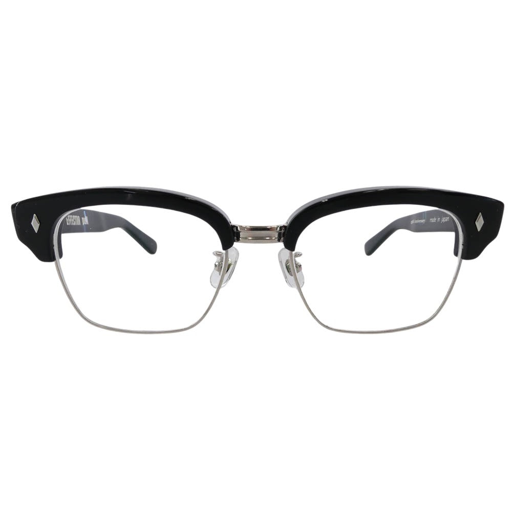 EFFECTOR エフェクター Pull 15周年アニバーサリー 眼鏡 メガネ アイウェア ブラック系【中古】