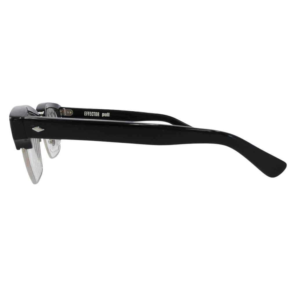 EFFECTOR エフェクター Pull 15周年アニバーサリー 眼鏡 メガネ アイウェア ブラック系【中古】