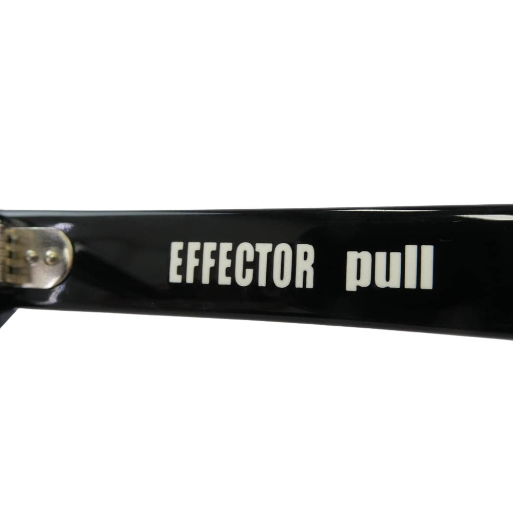EFFECTOR エフェクター Pull 15周年アニバーサリー 眼鏡 メガネ アイウェア ブラック系【中古】