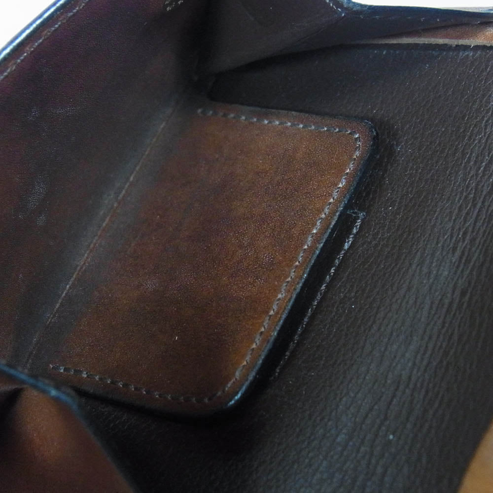 WILDSWANS ワイルドスワンズ ENO イーノ サドルプルアップ 三つ折り 財布 ブラウン系【中古】