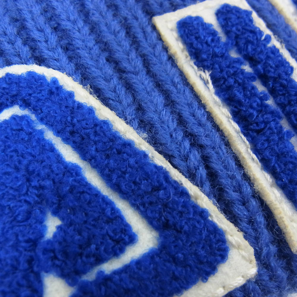 SAINT MICHAEL セントマイケル 25AW SM-HR1-0000-C66 ×SEGA セガ KNIT CAP SAINT SEGA ロゴデザイン ニットキャップ ビーニー ブルー系 OS【新古品】【未使用】【中古】