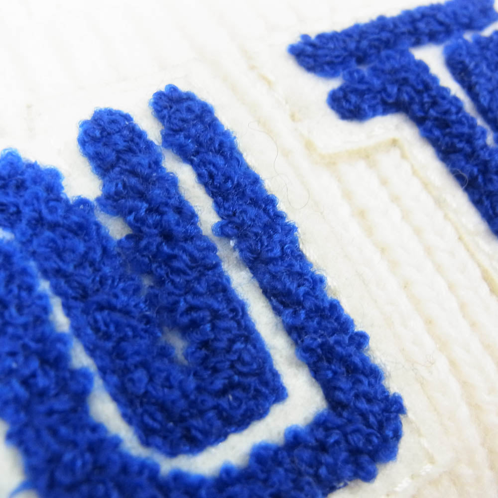 SAINT MICHAEL セントマイケル 25AW SM-HR1-0000-C67 ×SEGA セガ KNIT CAP SAINT SEGA ロゴデザイン ニットキャップ ビーニー ホワイト系 OS【新古品】【未使用】【中古】