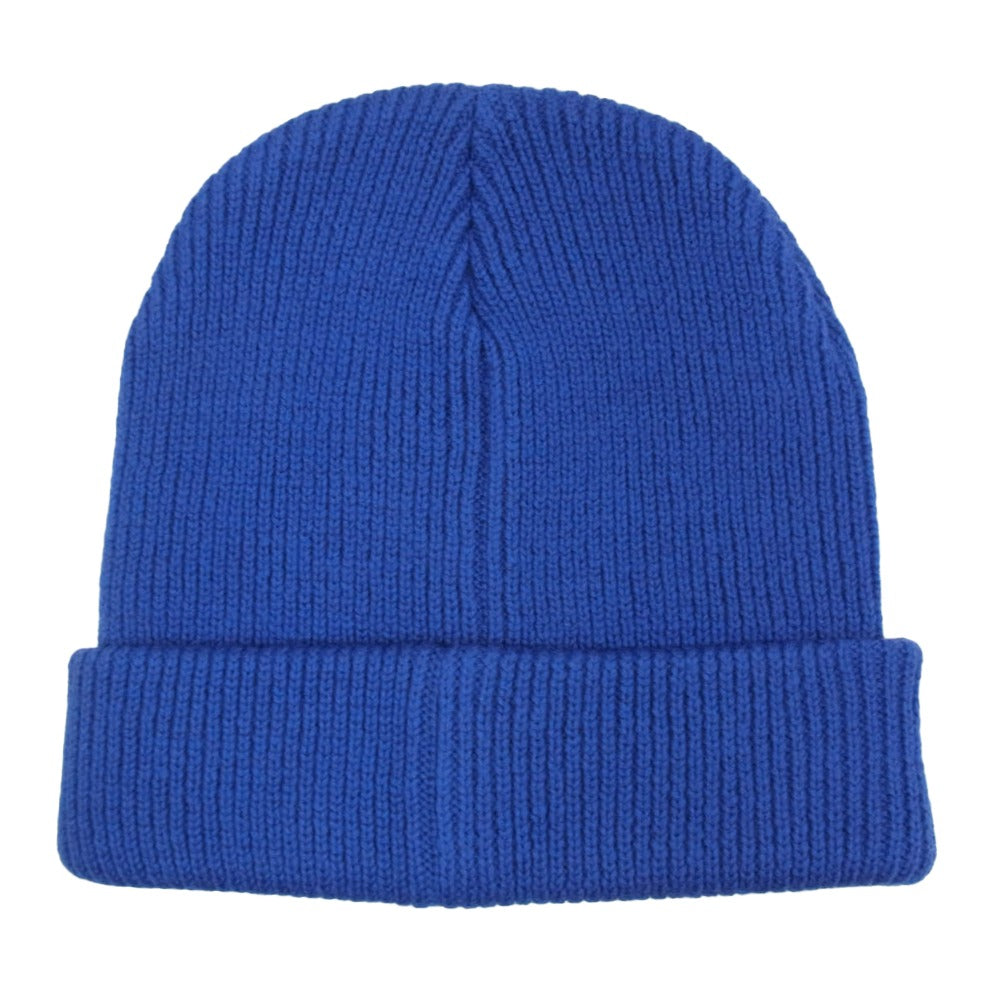 SAINT MICHAEL セントマイケル 25AW SM-HR1-0000-C66 ×SEGA セガ KNIT CAP SAINT SEGA ロゴデザイン ニットキャップ ビーニー ブルー系 OS【新古品】【未使用】【中古】