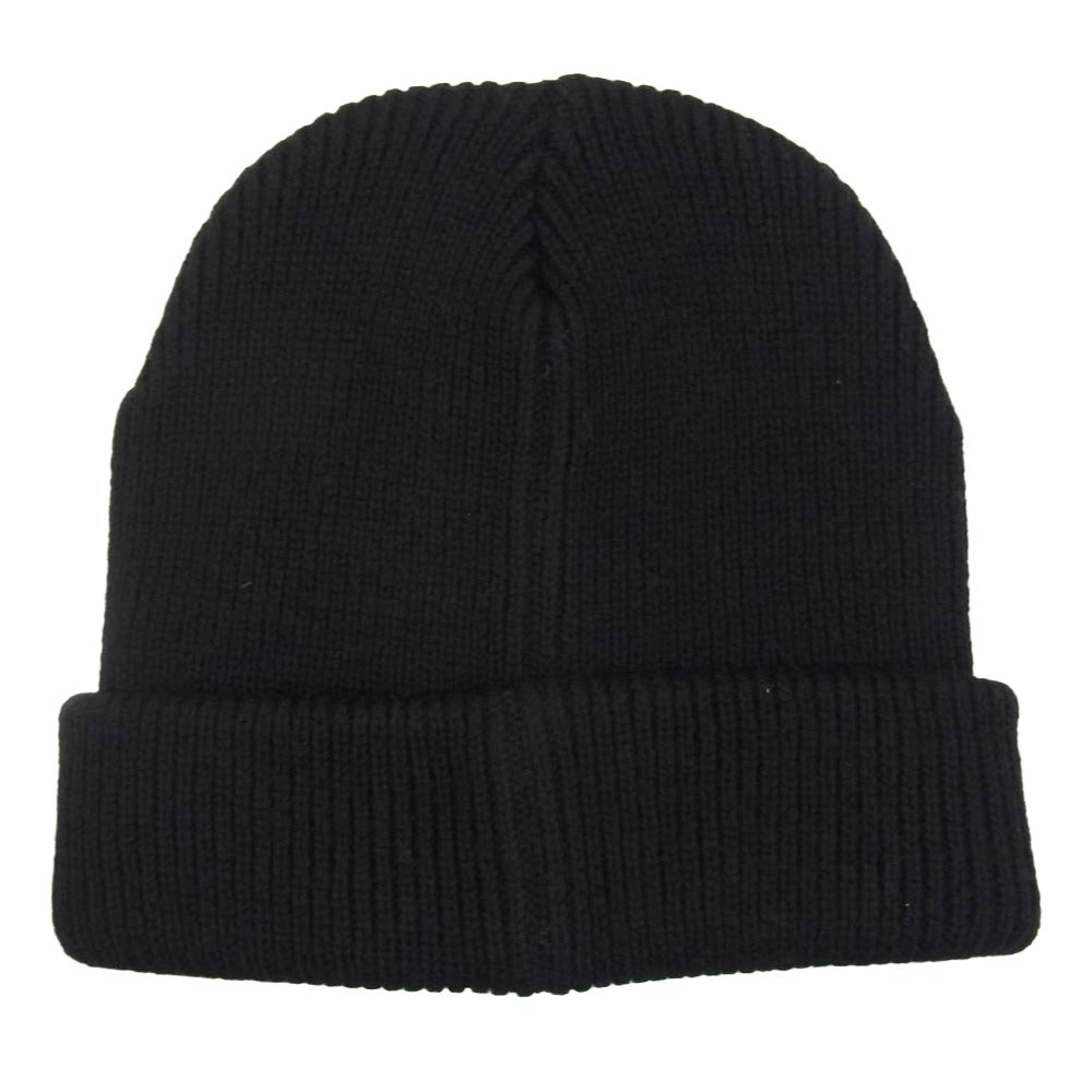 SAINT MICHAEL セントマイケル 25AW SM-HR1-0000-C65 ×SEGA セガ KNIT CAP SAINT SEGA ロゴデザイン ニットキャップ ビーニー ブラック系 OS【新古品】【未使用】【中古】