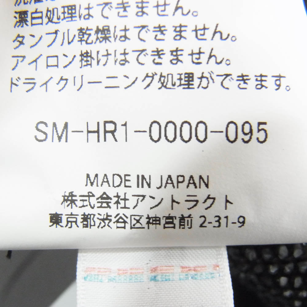 SAINT MICHAEL セントマイケル 25AW SM-HR1-0000-095 MESH CAP ロゴワッペンデザイン メッシュキャップ 帽子 ブラック系 OS【新古品】【未使用】【中古】