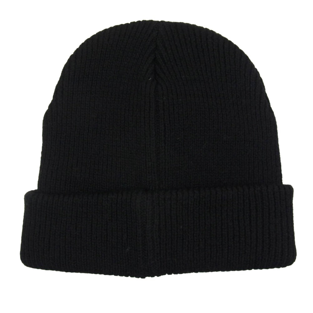 SAINT MICHAEL セントマイケル 25AW SM-HR1-0000-C65 ×SEGA セガ KNIT CAP SAINT SEGA ロゴデザイン ニットキャップ ビーニー ブラック系 OS【新古品】【未使用】【中古】