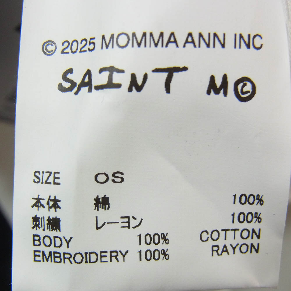 SAINT MICHAEL セントマイケル 25AW SM-HR1-0000-C22 × NAS CAP ロゴ