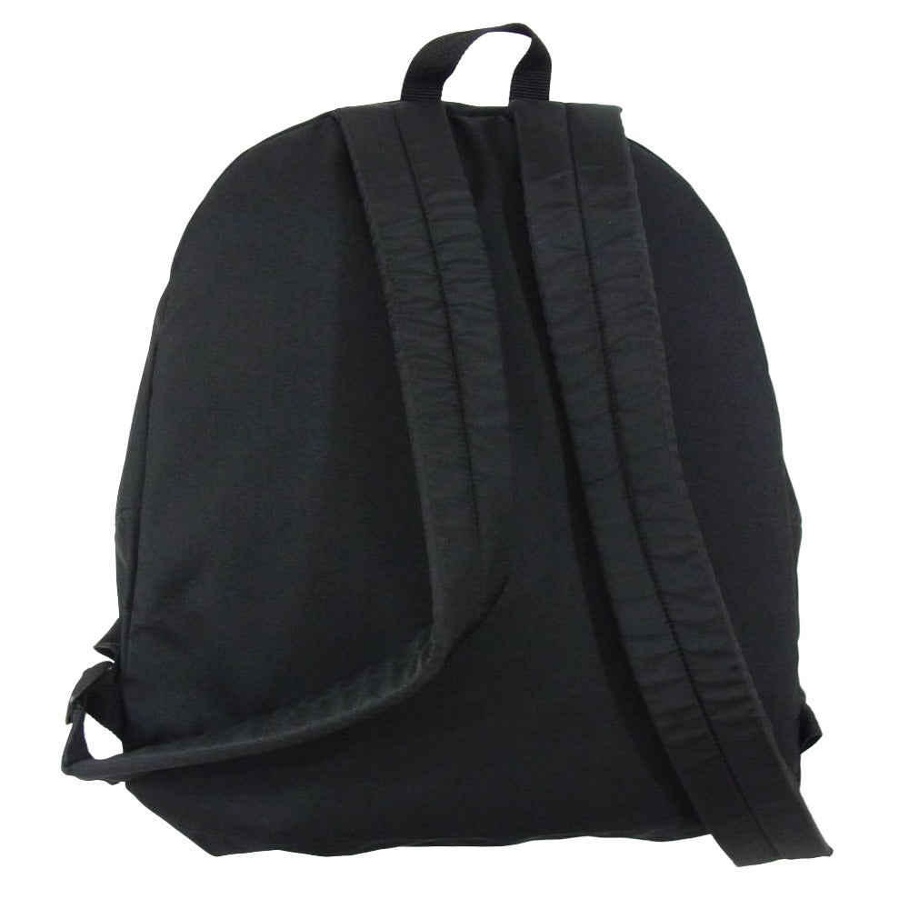 SAINT MICHAEL セントマイケル 23SS SM-S23-0000-077 BAG BACKPACK ロゴ刺繍 バックパック リュックサック バッグ ブラック系【中古】