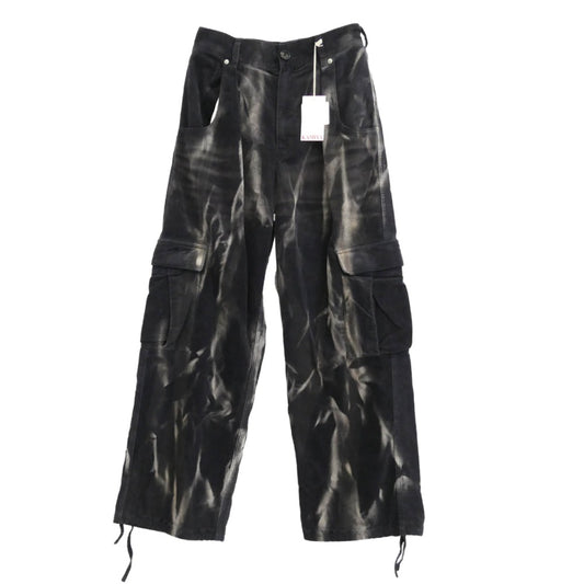 カミヤ 25AW G15PT034-0 Sun Faded Corduroy Fatigue Pants サンフェード加工 コーデュロイ ファティーグ パンツ チャコール系 S【新古品】【未使用】【中古】