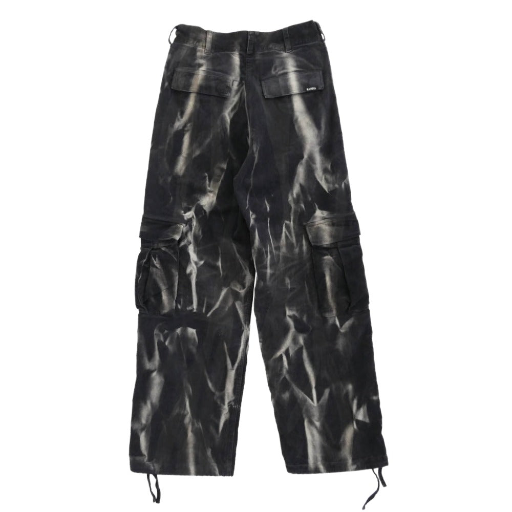 カミヤ 25AW G15PT034-0 Sun Faded Corduroy Fatigue Pants サンフェード加工 コーデュロイ ファティーグ パンツ チャコール系 S【新古品】【未使用】【中古】