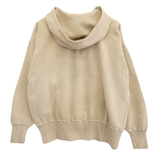 SAINT MICHAEL セントマイケル 25AW SM-HR1-0000-C55 × BerBerJin ベルベルジン AFTER HOODED HOODIE 後付け プルオーバーパーカー フーディー ベージュ系 L【極上美品】【中古】