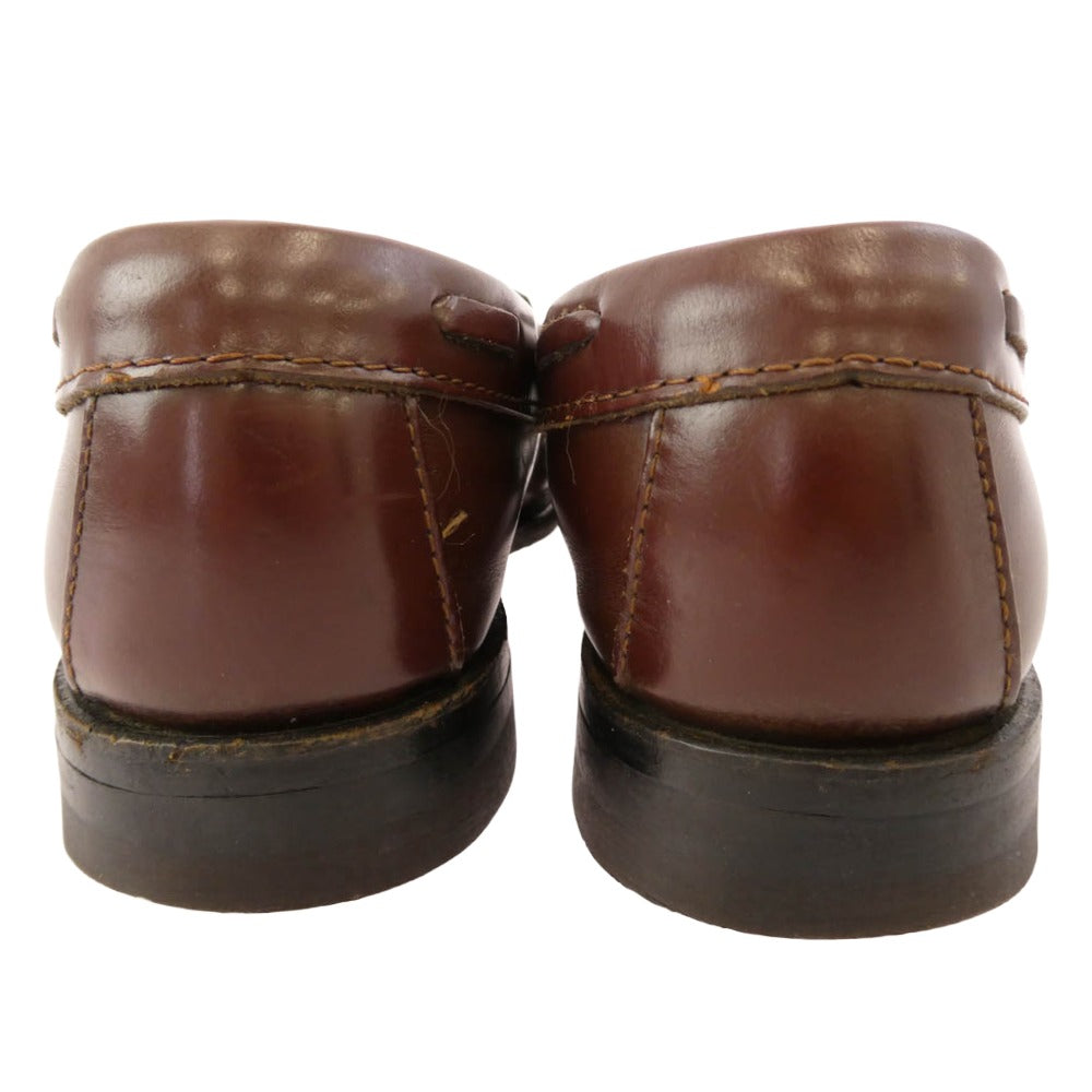 REGAL リーガル レザー タッセル ローファー ダークブラウン系 23.5【中古】