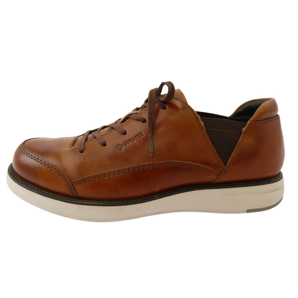 REGAL リーガル 343W GORE-TEX ゴアテックス レザー スニーカー シューズ ブラウン系 25【中古】