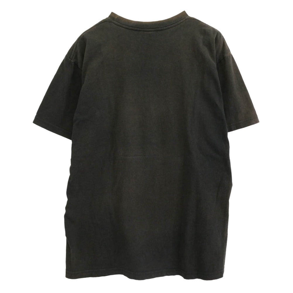 Supreme シュプリーム 21AW Shrek Tee シュレック ロゴ フロント プリント半袖Tシャツ カットソー ブラック系 M【中古】
