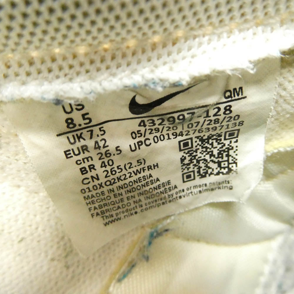 NIKE ナイキ 432997-128 Killshot 2 Leather Sail/Gum キルショット 2 レザー ローカットスニーカー ホワイト系 26.5cm【中古】