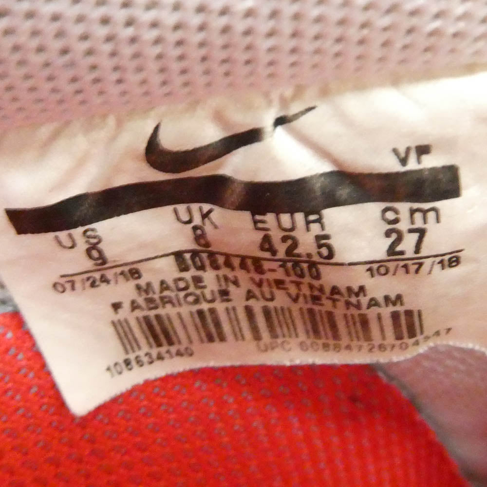 NIKE ナイキ BQ8448-100 Air Force 1 Low De Lo My エアフォース1 ローカットスニーカー ホワイト系 27cm【中古】