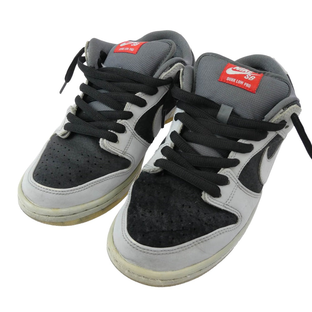 NIKE ナイキ 504750-020 【観賞用】SB Dunk Low Atlas 35MM Grey ダンク ロー アトラス ローカットスニーカー ブラック系 グレー系 27cm【中古】