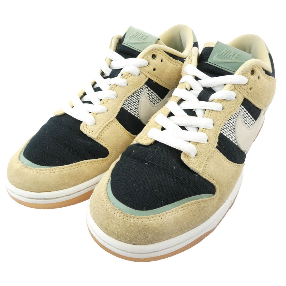 NIKE ナイキ DJ4671-294 DUNK LOW NIWASHI 庭師 ダンク ローカットスニーカー ベージュ系 ブラック系 27cm【中古】