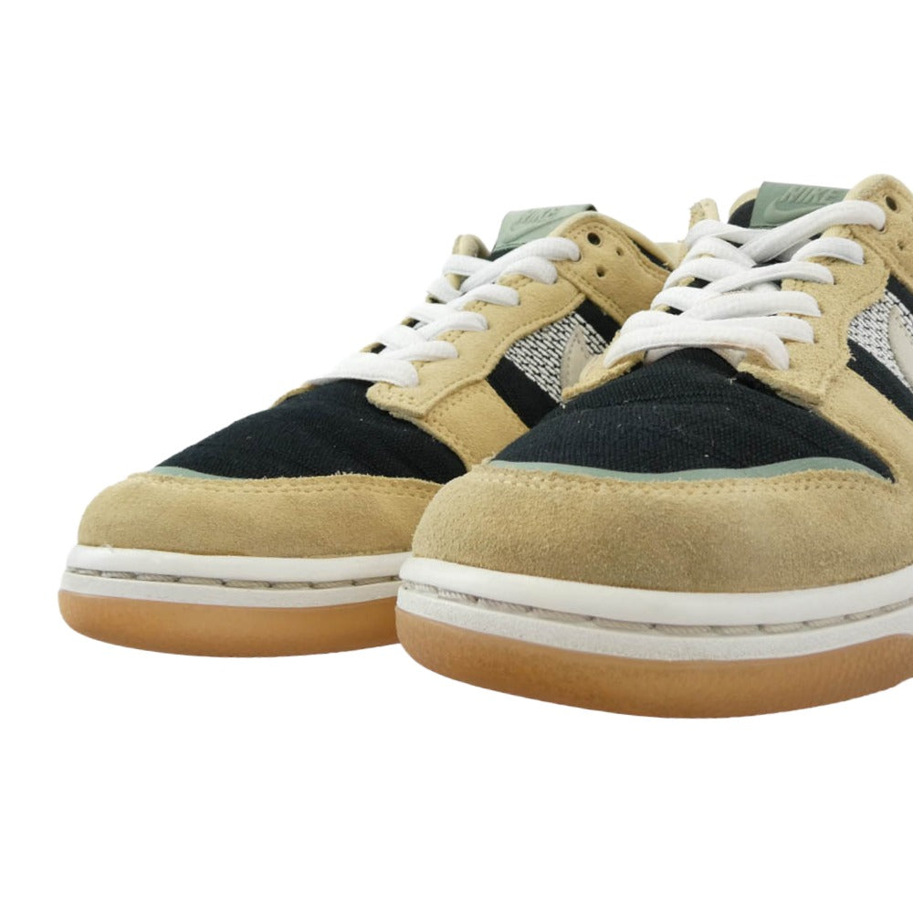 NIKE ナイキ DJ4671-294 DUNK LOW NIWASHI 庭師 ダンク ローカットスニーカー ベージュ系 ブラック系 27cm【中古】