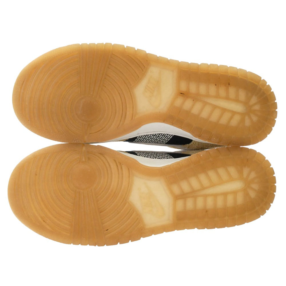 NIKE ナイキ DJ4671-294 DUNK LOW NIWASHI 庭師 ダンク ローカットスニーカー ベージュ系 ブラック系 27cm【中古】