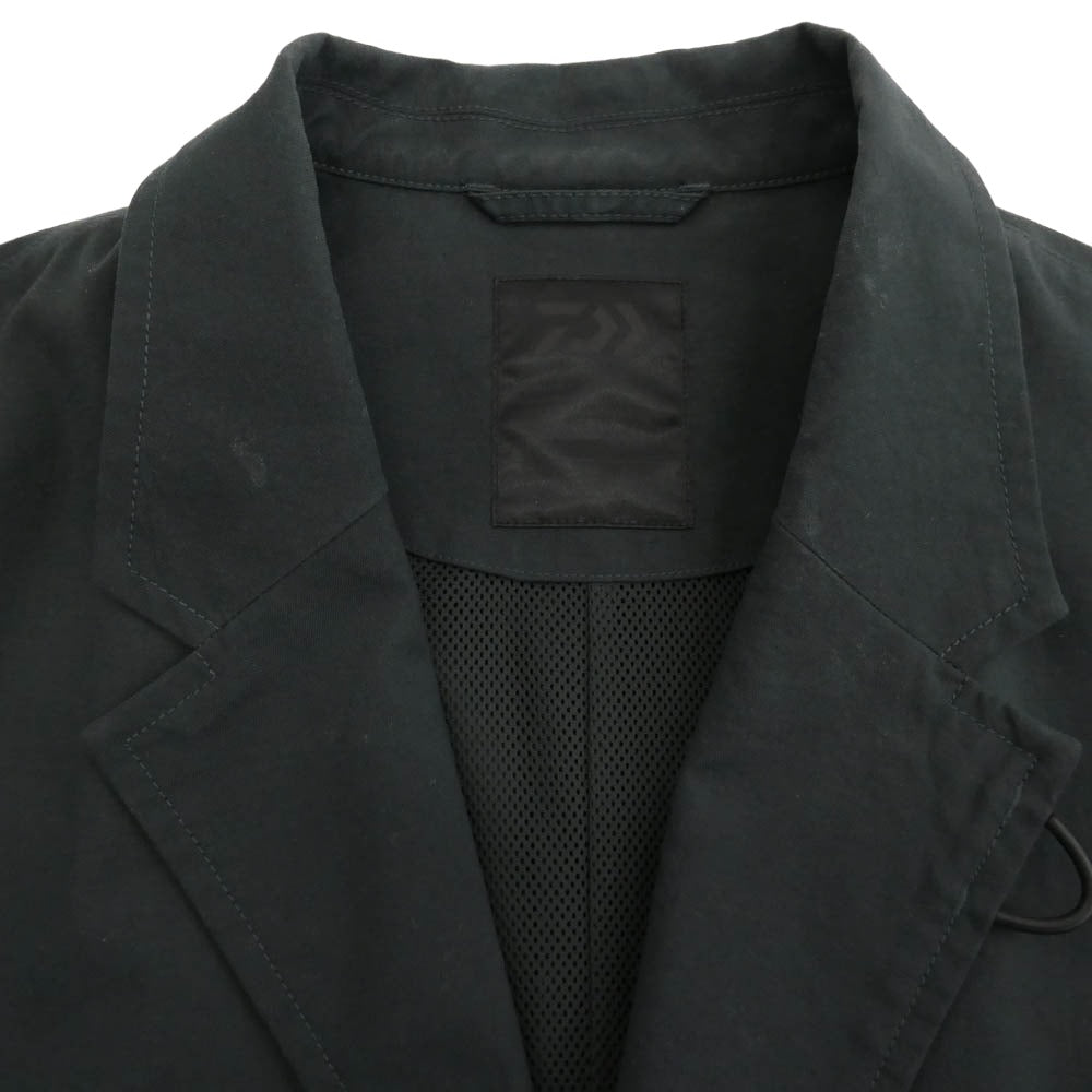 DAIWA PIER39 ダイワピア 23SS BJ-54023 TECH BUSH 2B JACKET テックブッシュ オーバーサイズ 2B テーラードジャケット ブラック系 M【中古】