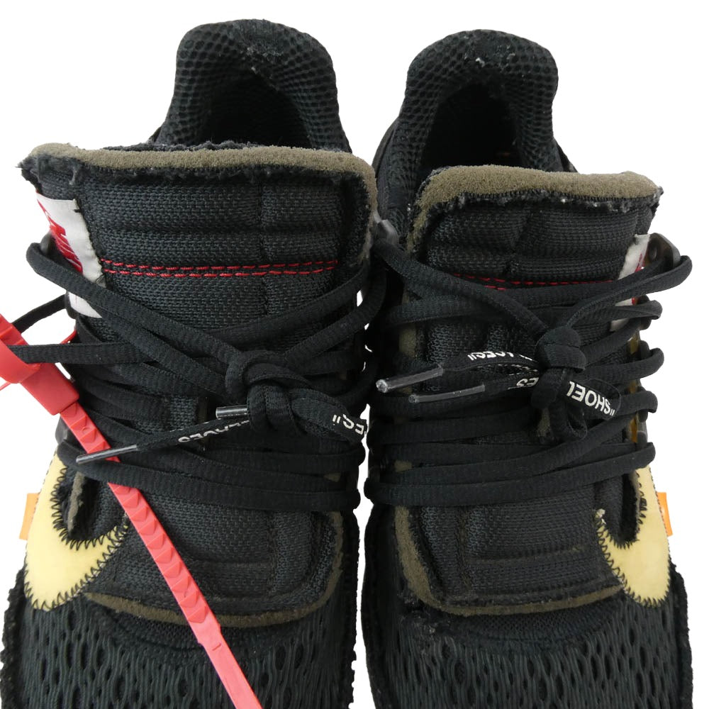 NIKE ナイキ AA3830-002 × Off-White オフホワイト Air Presto Black エアプレスト ローカットスニーカー ブラック系 27cm【中古】