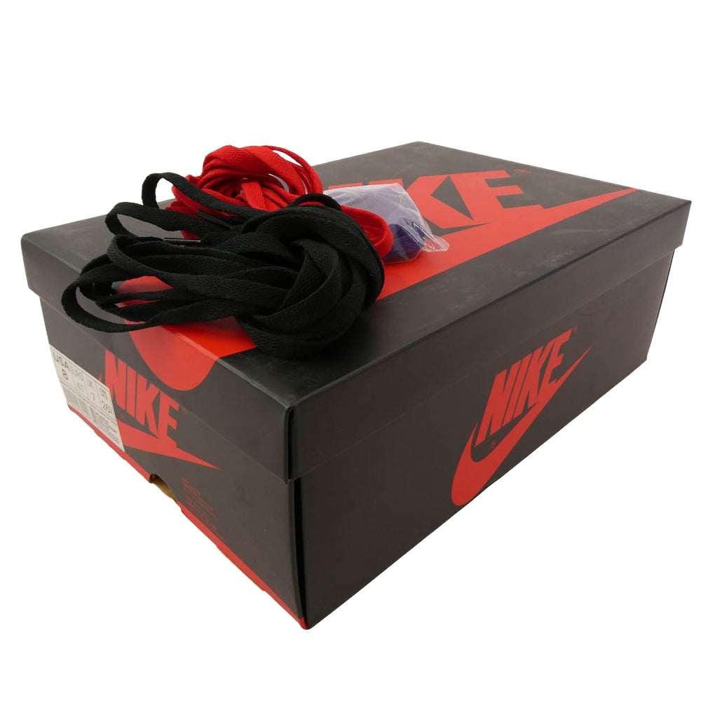 NIKE ナイキ CD6578-507 SB × Air Jordan 1 Retro High La To Chicago AJ1 エアジョーダン シカゴ ハイカット スニーカー パープル系 イエロー系 26cm【中古】