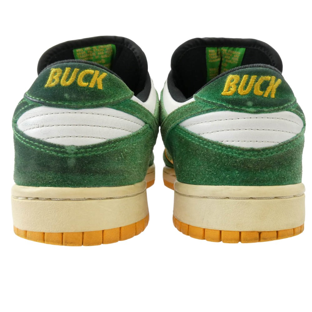 NIKE ナイキ 304292-132 SB Dunk Low Pro SB Buck ダンク ロー プロ ローカットスニーカー グリーン系 イエロー系 26cm【中古】